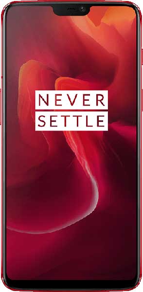 OnePlus 6 紅色 正面