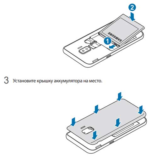 Samsung Galaxy J2 Core Back