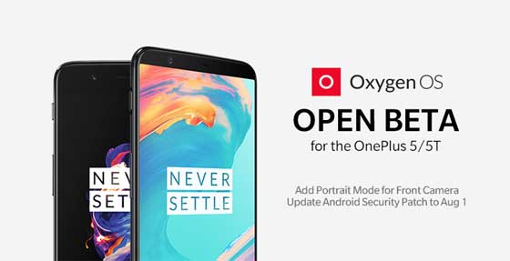 OnePlus 5/5T Open Beta