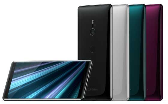 Sony Xperia XZ3 Color