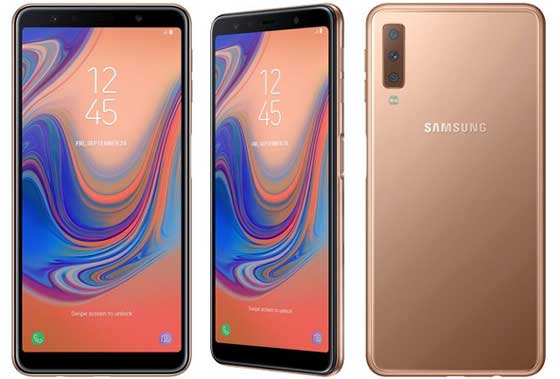 Samsung Galaxy A7 (2018) Gold
