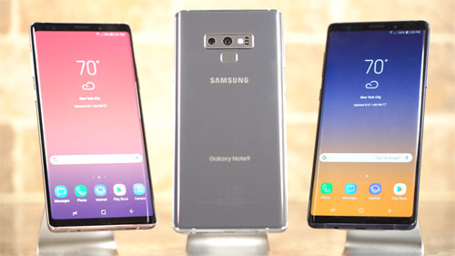 銀色 Galaxy Note 9