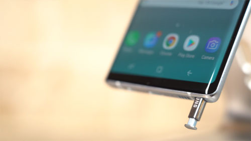 銀色 Galaxy Note 9