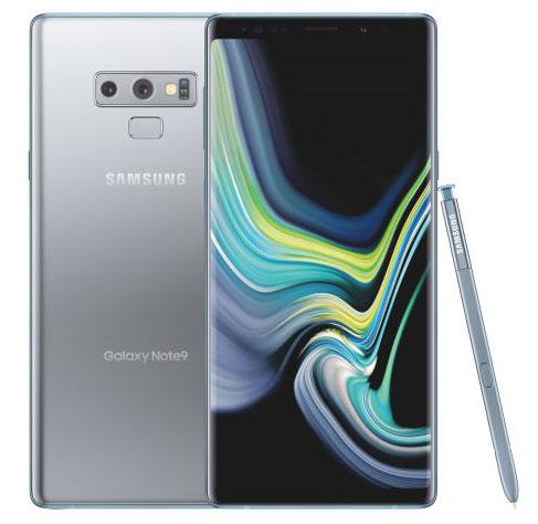 銀色 Galaxy Note 9