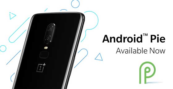OnePlus 6 Android 9.0 Pie