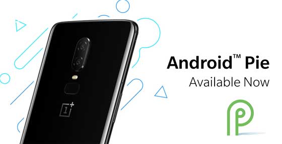 OnePlus 6  Android 9.0 Pie