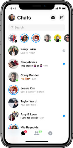 Facebook Messenger 4 Chats