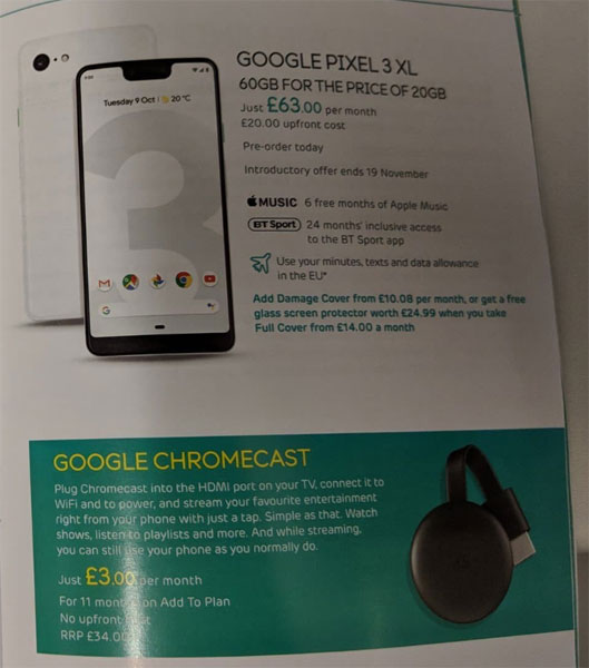 Google Pixel 3 XL