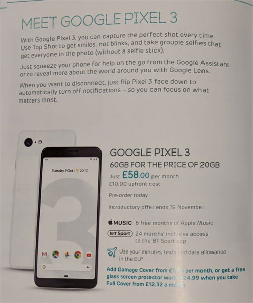 Google Pixel 3