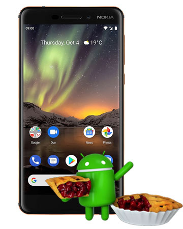 Nokia 6.1 Android 9 Pie 