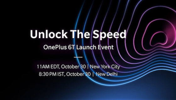 OnePlus 6T Event