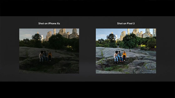 Pixel 3 vs iPhone Xs