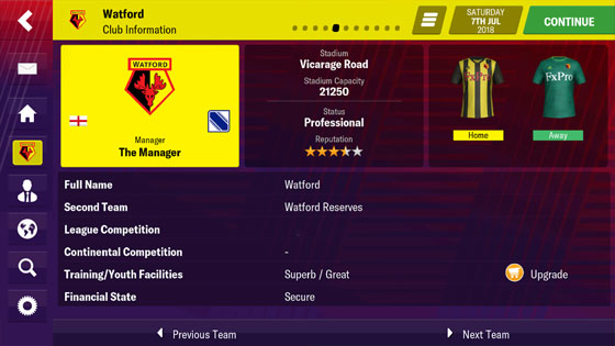 Football Manager 2019 Mobile