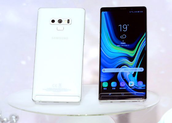 Samsung Galaxy Note 9 初雪白