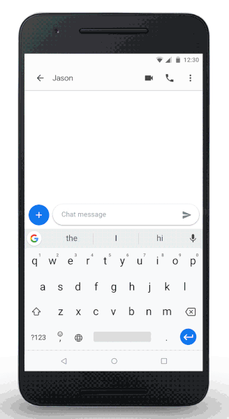 Google Gboard AI Suggest GIF