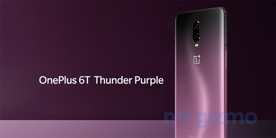 紫色 OnePlus 6T