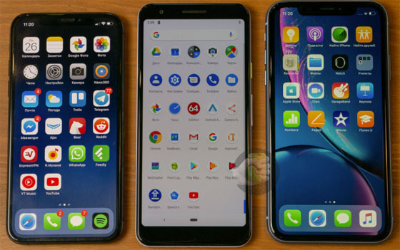 Pixel 3 Lite vs iPhone XR