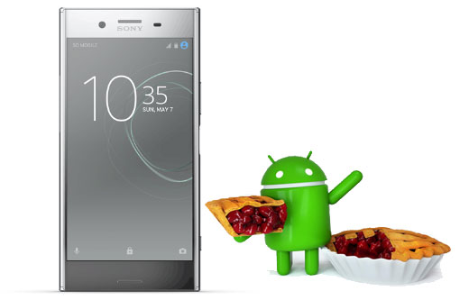 Sony XZ Premium Android Pie