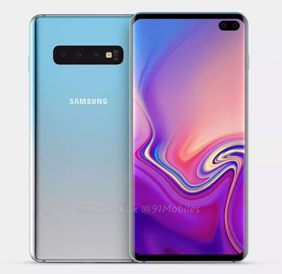 Samsung Galaxy S10 Plus Render