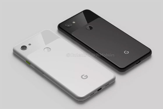 Pixel 3 Lite, Pixel 3 Lite XL Back View