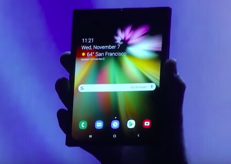 Samsung Foldable Smartphone