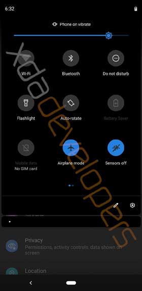 Android Q Quick Settings