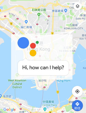 Google Maps Google Assistant