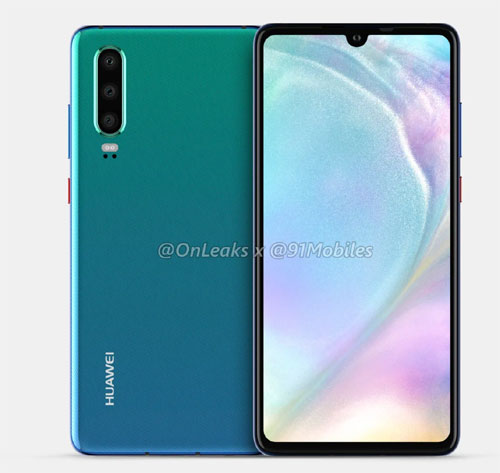 Huawei P30 Render