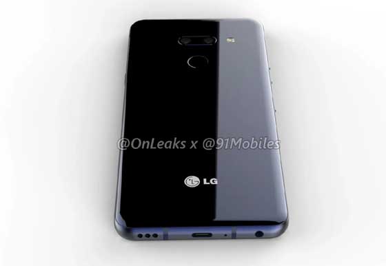 LG G8 Render Back