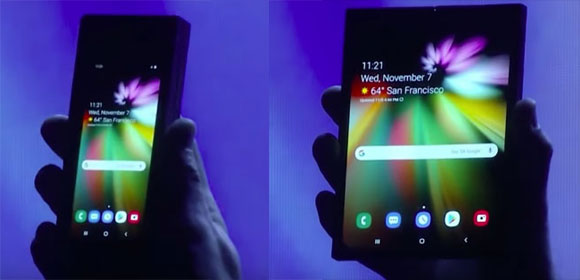 Samsung  Foldable Phone