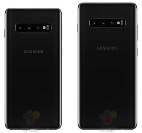 Galaxy S10 S10+ Back View