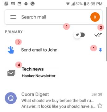 Gmail Inbox Function
