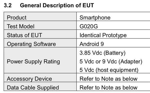 Google Phone FCC