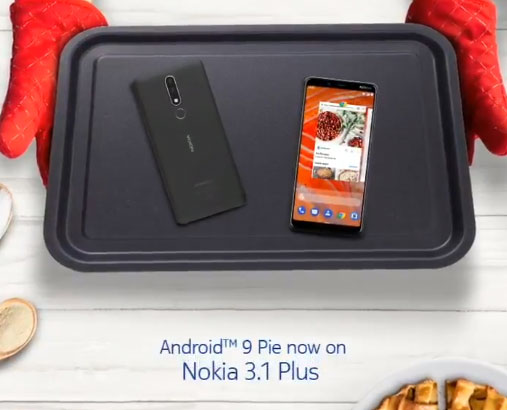 Nokia 3.1 Plus Android Pie