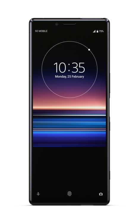 Sony Xperia 1 Front View