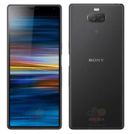 Sony Xperia XA3 Render