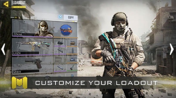 Call of Duty Mobile Loadout