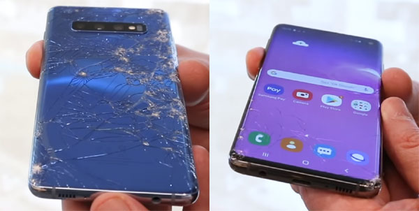 Galaxy S10 Drop Test