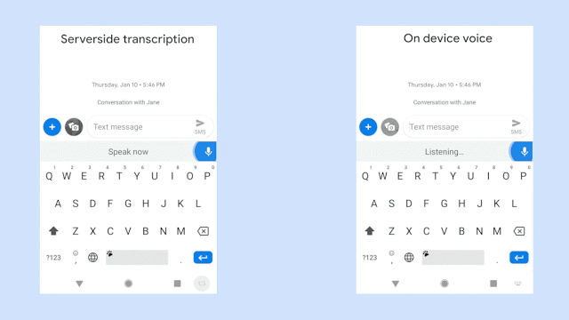 Gboard On Device Speech Recognizer