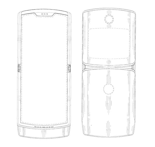 Motorola Foldable Razr Display