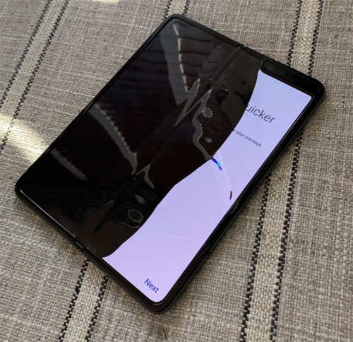 Galaxy Fold 屏幕問題