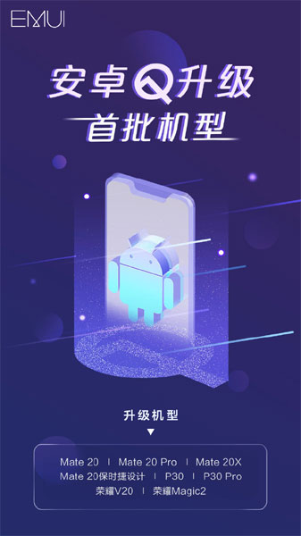 Huawei Android Q 装置