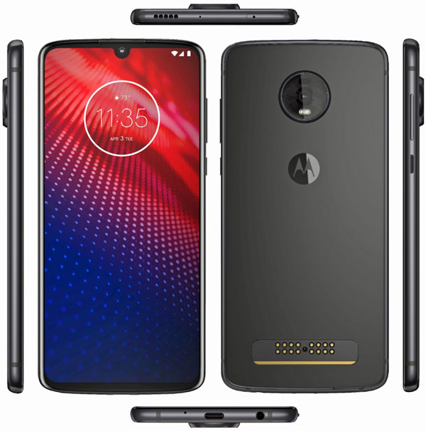 Moto Z4 Render