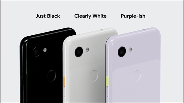 Google Pixel 3a 顏色