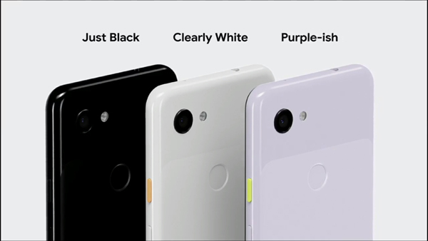 Google Pixel 3a 颜色