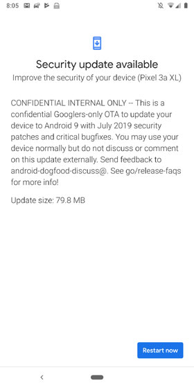 Android Security Update 2019-07