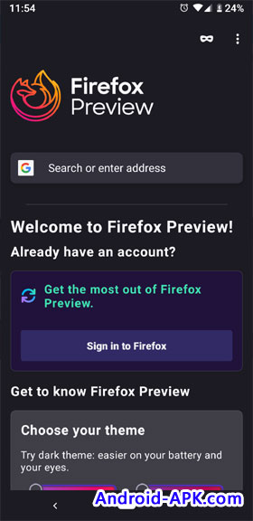 Firefox Preview