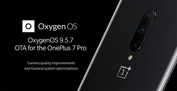 OnePlus 7 Pro Oxygen OS 9.5.7