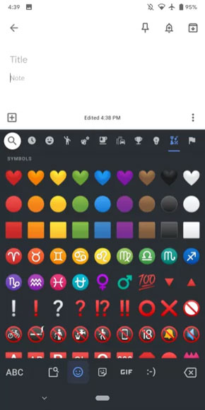 Gboard Gif Tall Keyboard