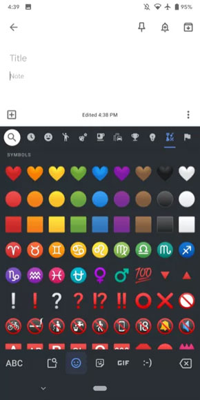 Gboard Gif Tall Keyboard